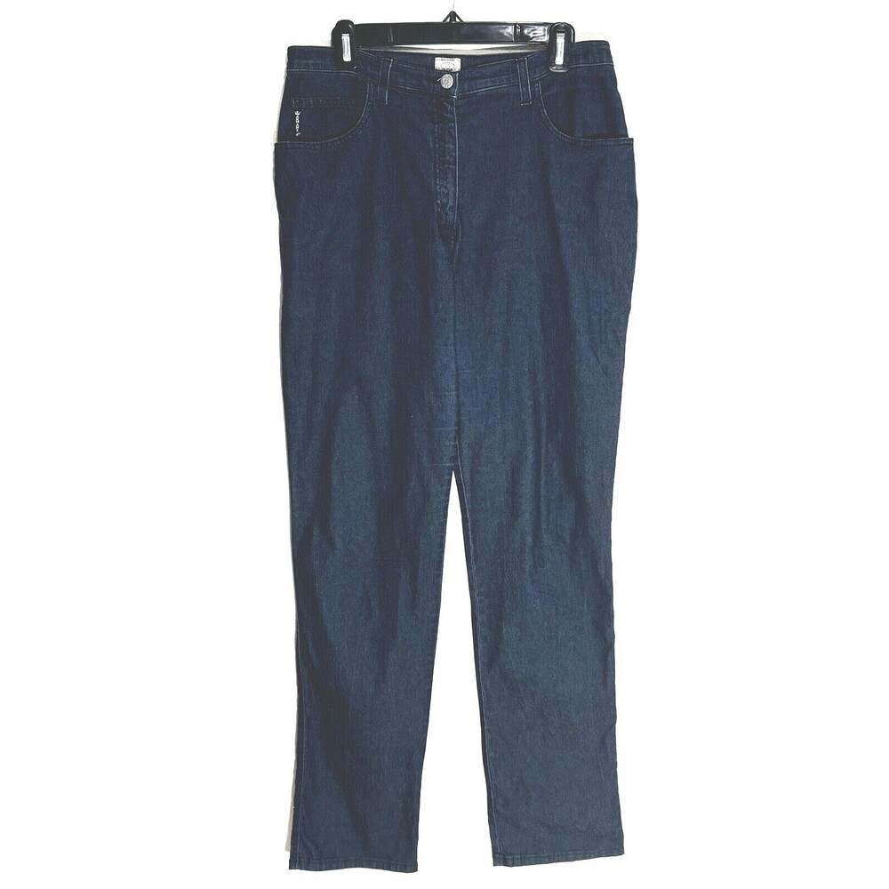 VTG Giorgio Armani Jeans Simin T Women’s 32 Dark Wash Denim Straight Leg…